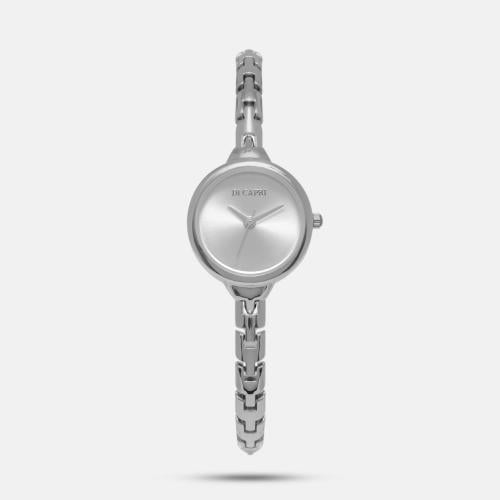 ساعة دي كابري نسائي سوار فضي
