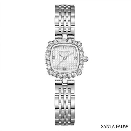 ساعة بريق الفضي