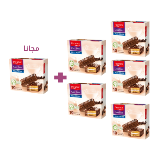 بريستيج قطع كيك كريمة الحليب 10 قطع × 30 جرام عبوة...