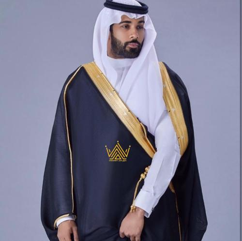 بشت الابداع الاسود ملكي