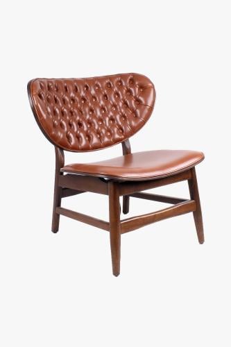 كرسي جلدي فاخر - كلاسيك