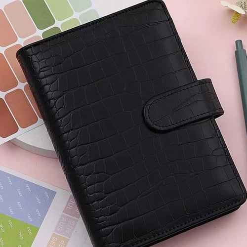 غلاف جلد - أسود فاخر