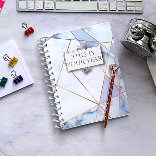 مفكرة يومية - رخامي سماوي