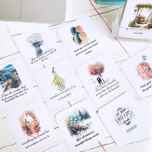 بطاقات تحفيزية بالغة الانجليزية