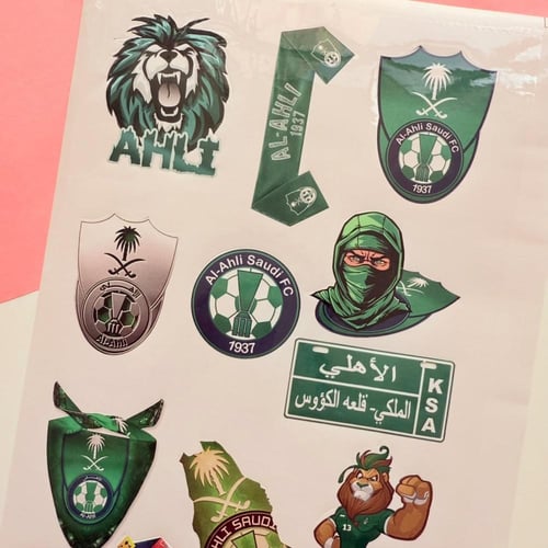ملصقات الأندية الرياضية