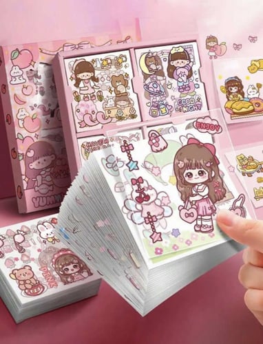 بوكس مجموعة من استيكرات اللطيفة