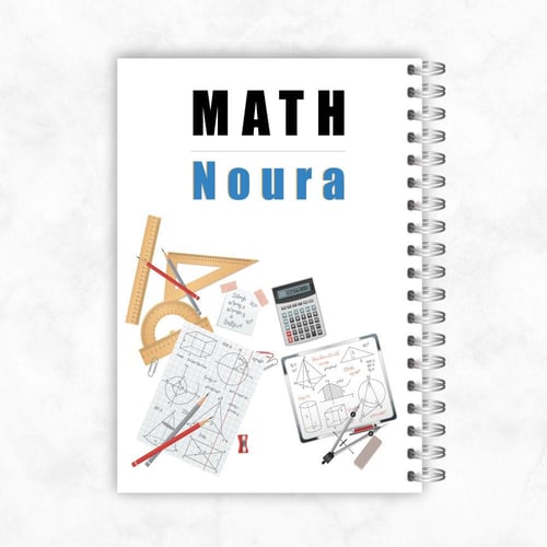 دفاتر طلاب و طالبات ـ مادة الرياضيات