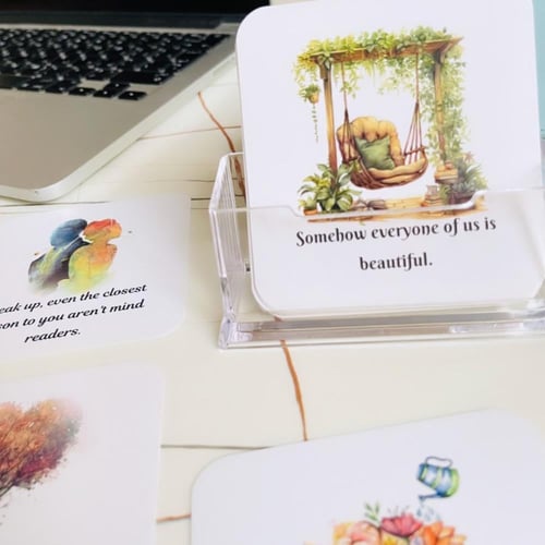 بطاقات تحفيزية بالغة الانجليزية