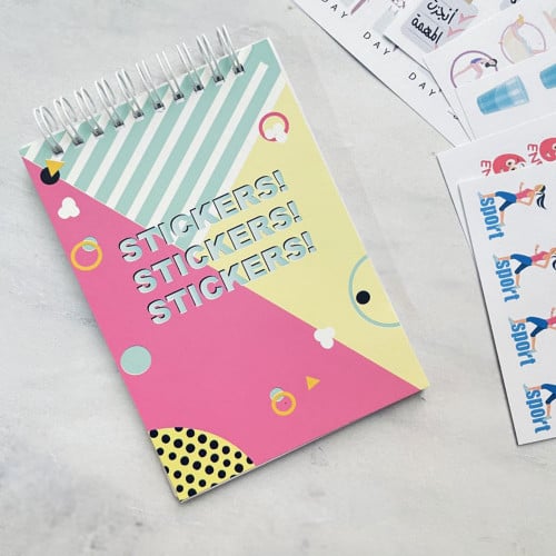 دفتر - ستيكرات وملصقات