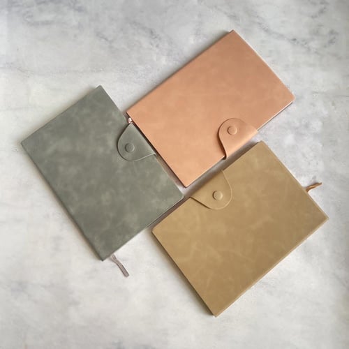 دفتر جلد مخملي