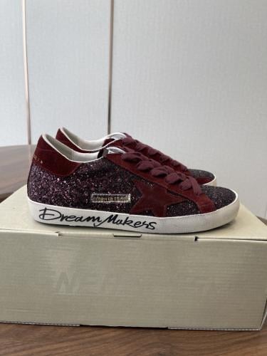 Women's Super-Star LTD in cherry glitter with cher...