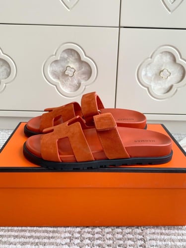 صندل هيرمز ( برتقالي )