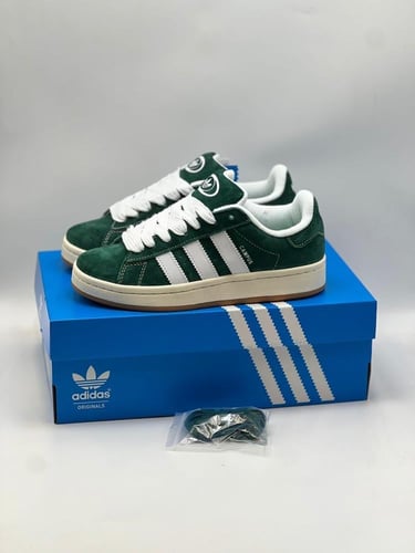 adidas Campus 00s Dark Green Cloud White