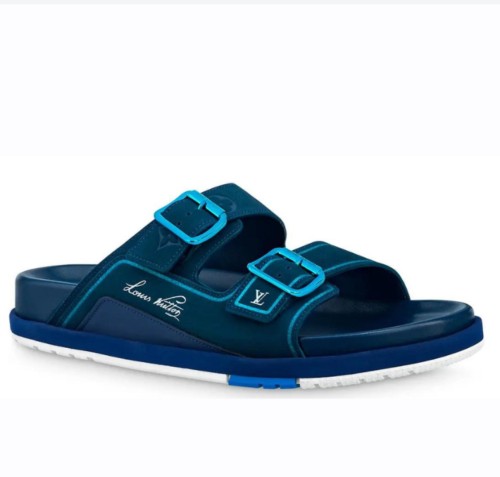 حذاء LV الازرق