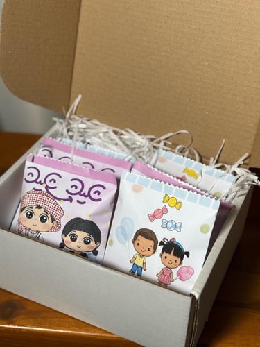 توزيعات اكياس الشبس ( بدون تعبئة)