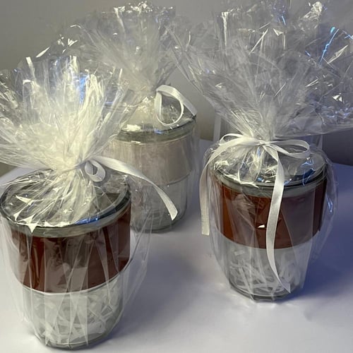 كوب بطباعه على الجلد