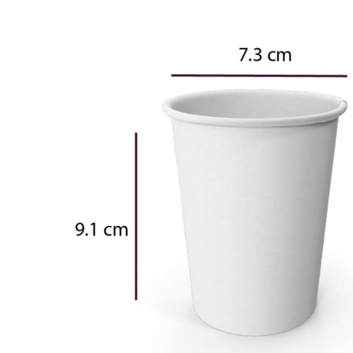 كوب ورقي بثيم ورد