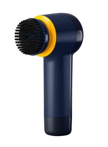 Philips - Sports shoe cleaner - 3 brush heads, rotating brushes, 4 AA batteries included, GCA1000/60 blue/yellow