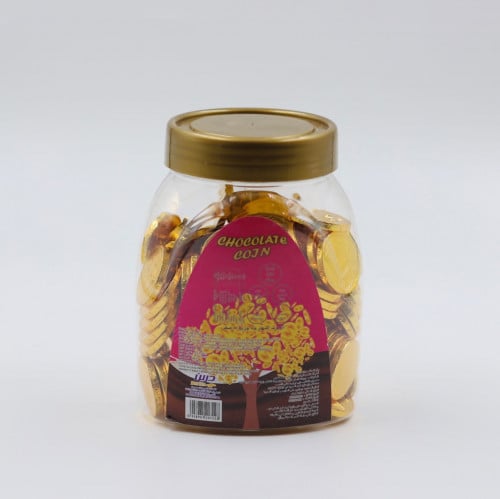 شوكولاتة مغلفة بغلاف ذهبي برطمان 300 جرام