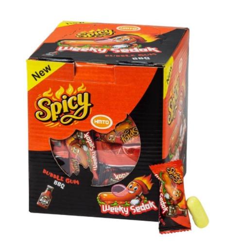 لبان ويكى سدق محشو بنكهة (السجق- الباربكيو- التفاح...