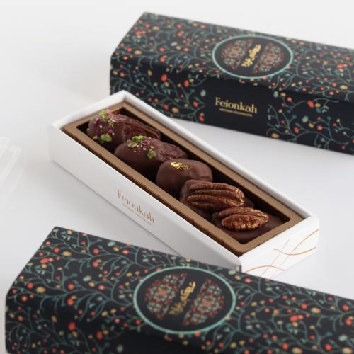 تمر بالشوكولاتة