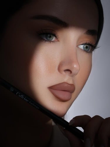 محدد كافيين - Caffeine lipliner