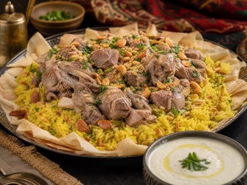 وصفة وطريقة عمل ألذ منسف الأكله الاردنية الاشهر