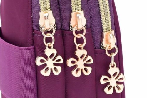 شنطة جوال بنفسجي