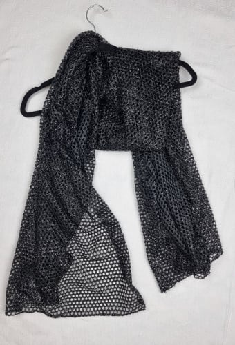 طرحة تل اسود ممزوج