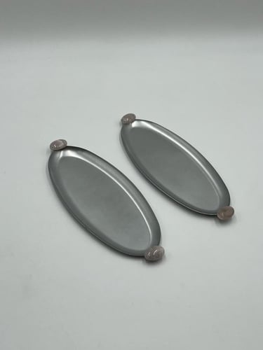 صينية فضي صغير