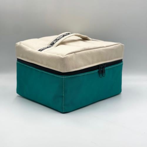 شنطة قهوة فيروزي