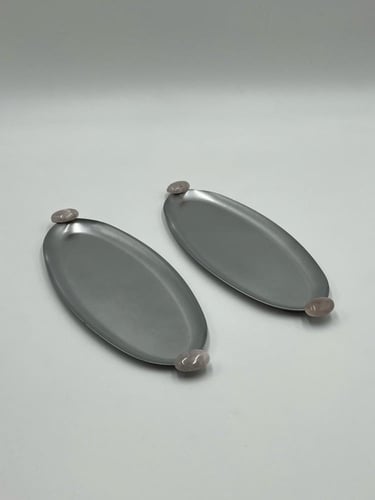 صينية فضي صغير