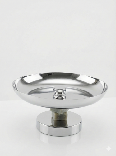 ستاند تقديم فضي صغير