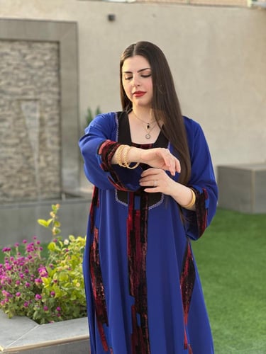 أريج الفخامة (كريب + مخمل شيفون)