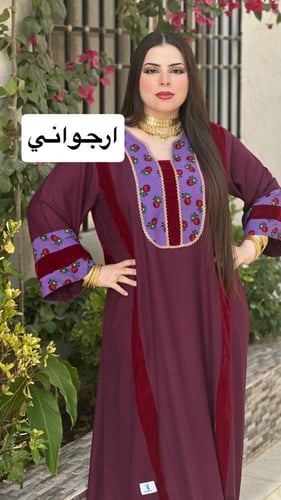 نجديه ( قطن كشميري + مخمل + ريون مشجر )