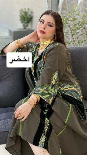 سما نجد ( كريب + مخمل + دانتيل ترتر )