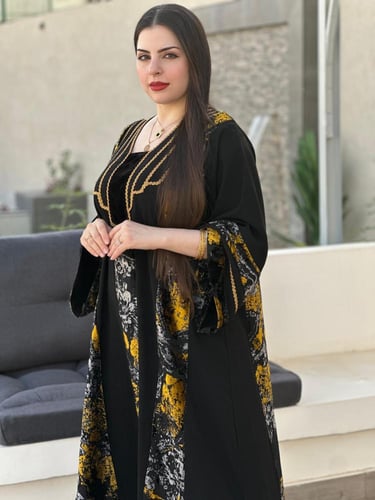 الجوهرة (كريب + شيفون مخمل)