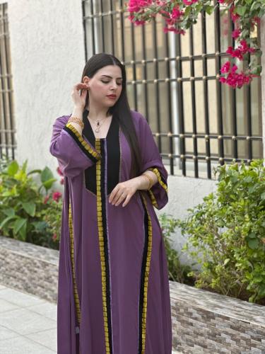 رُقىّ (كريب + مخمل شيفون)