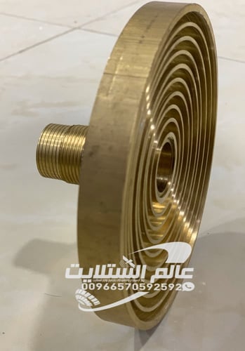 فيد ذهبي نحاس 9حلقات Feed Horn