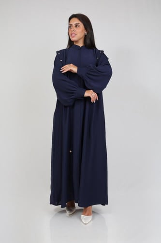 عباية فرسان تركيبات سومة (كحلي)