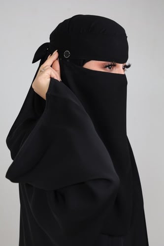 نقاب مفتوح توقيع معدن