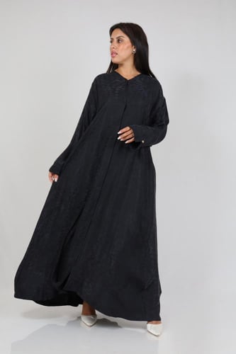 عباية حرير مغسول سنا