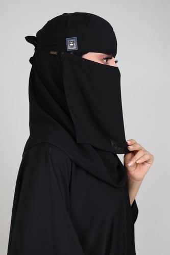 نقاب مفتوح توقيع معدن