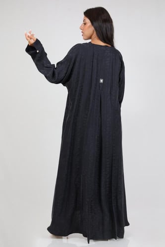 عباية حرير مغسول سنا