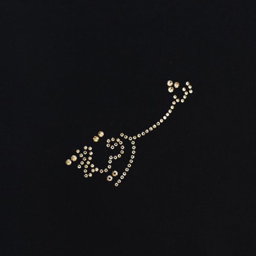 طرحة أمواج شعار شرقية سوارفسكي سيدرا