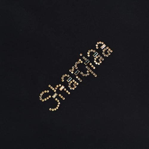 طرحة أمواج شعار شرقية سوارفسكي مرام