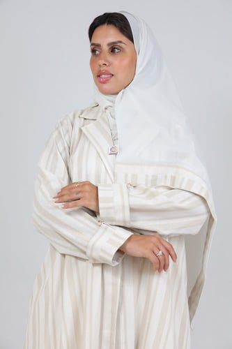 عباية لينن ياباني منار