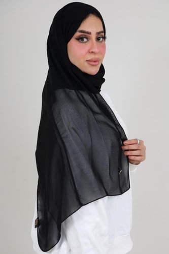 طرحة امواج وبلاتين سهر