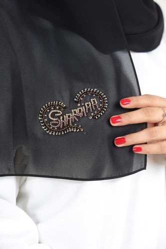 طرحة أمواج يدوي كريستال روزا