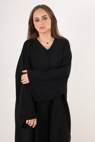 عباية صالونا كم مربع سادة